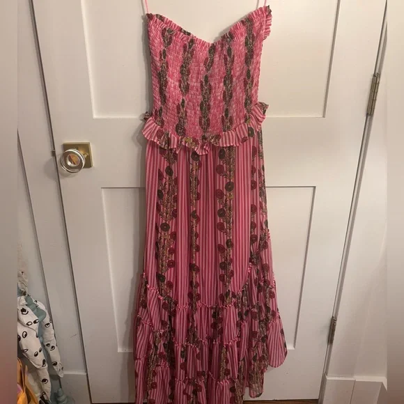 Free People Smocked strapless dress - Picture 3 of 3